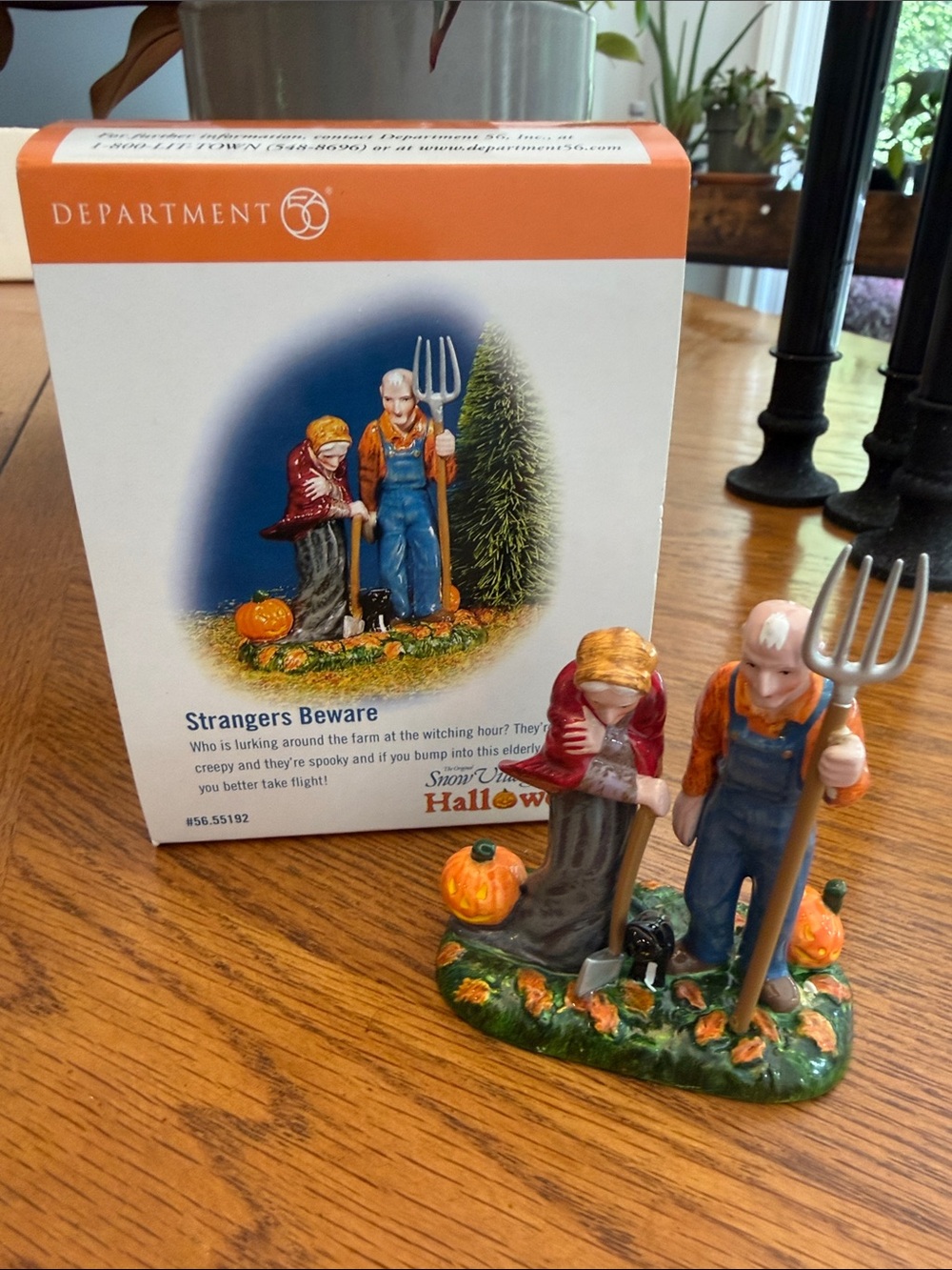 Department 56 Halloween 'Strangers Beware' Farm Figurine -